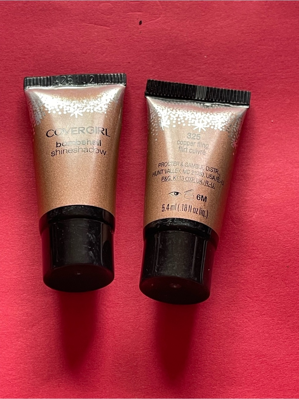 COVERGIRL Bombshell Shineshadow Cream Eyeshadow in Copper